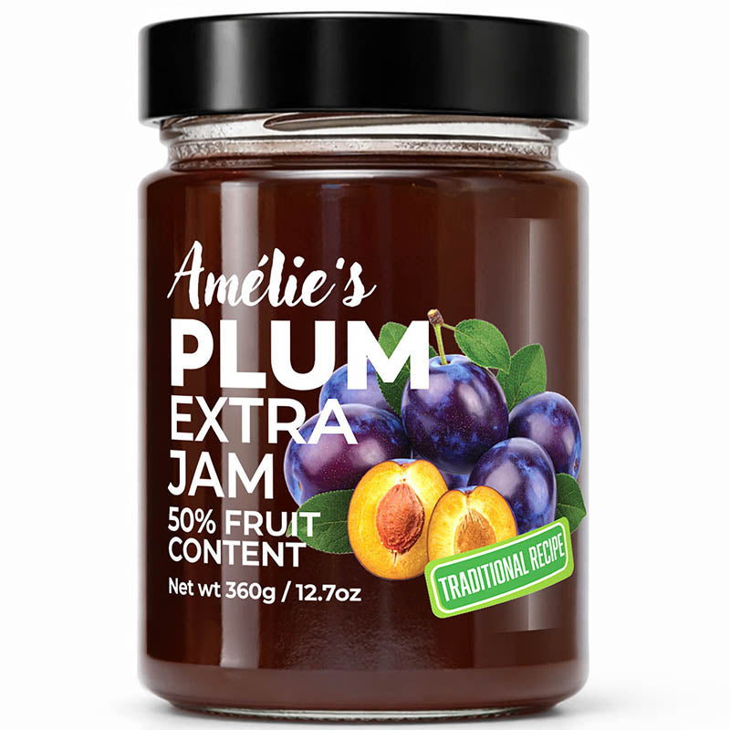 AMELIE'S Plum Jam 360g / 12.7oz
