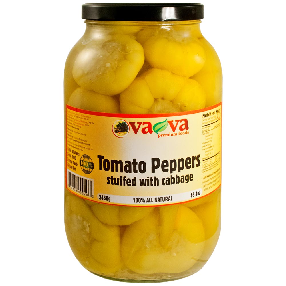 VA-VA Tomato Peppers w/Cabbage 2450g/86.5oz