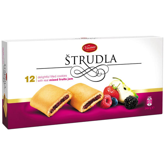 VINCINNI Strudel Mixed Fruit 240g Box