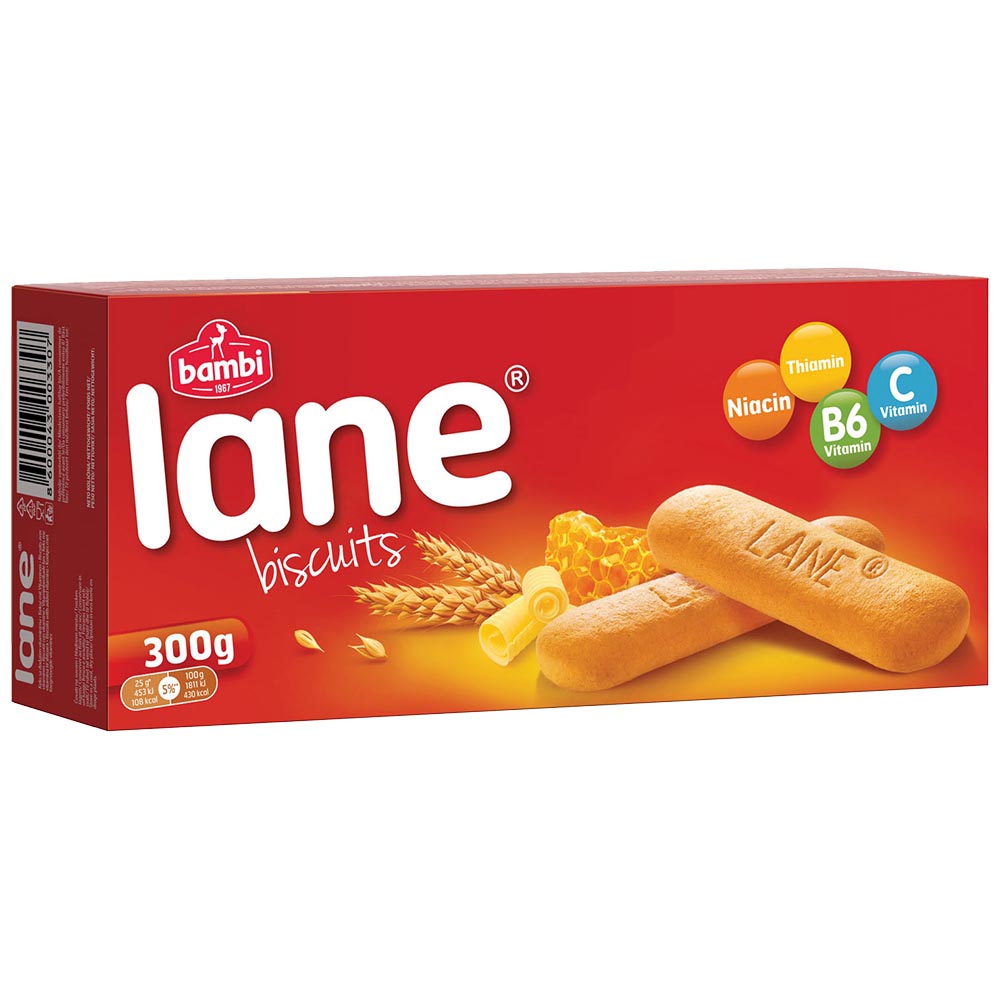 LANE Bambi Biscuits (Plazma) 300g/10.5oz