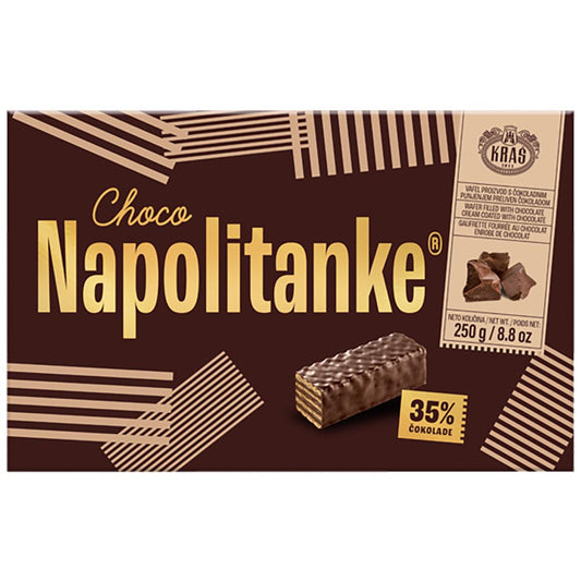 KRAS Napolitanka Chocolate Covered 250g