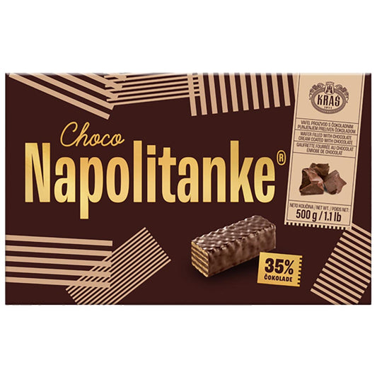 KRAS Napolitanka  Chocolate Covered 500g