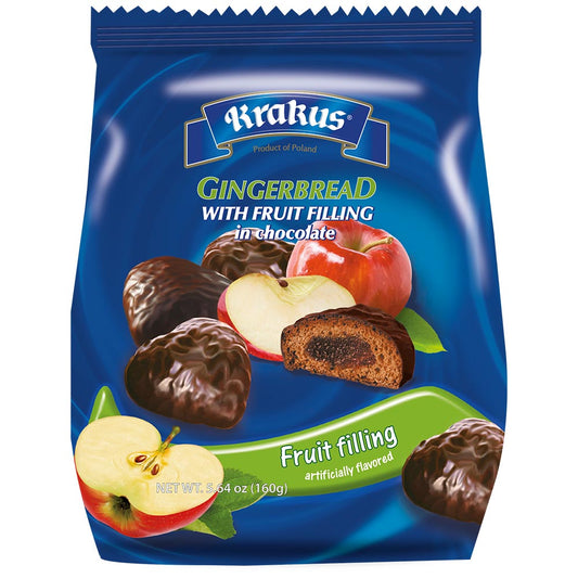 KRAKUS Gingerbread w/ Apple 160g / 5.8 oz