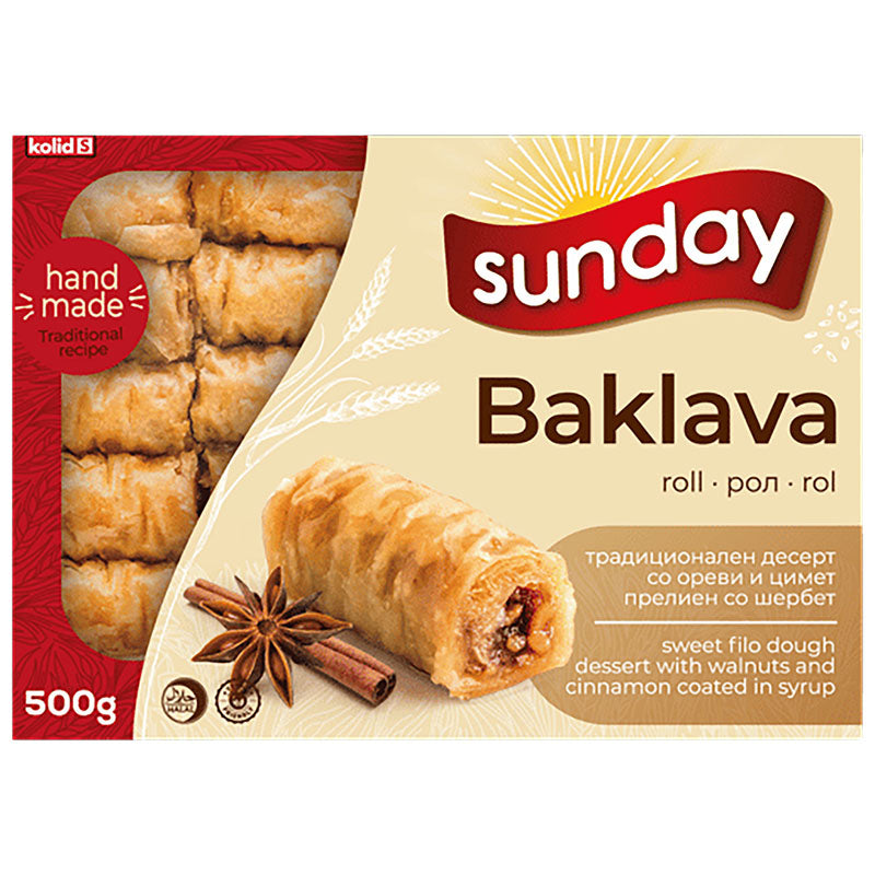 SUNDAY Baklava Rolls 500g / 17.64oz