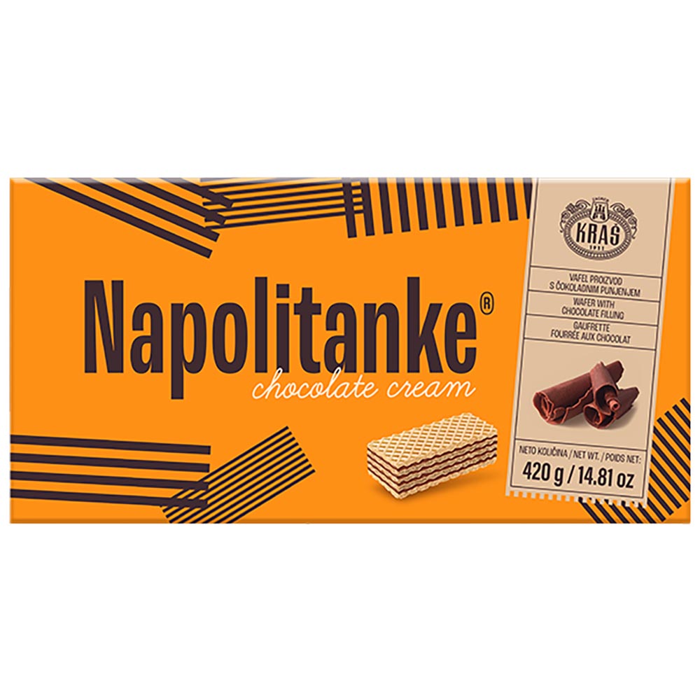 KRAS Napolitanke Chocolate Cream 420g