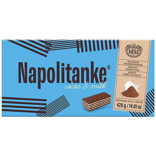 KRAS Napolitanke Cocoa & Milk 420g