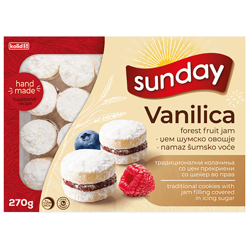 SUNDAY Vanilica with Jam 450g / 15.9oz