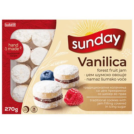 SUNDAY Vanilica with Jam 450g / 15.9oz