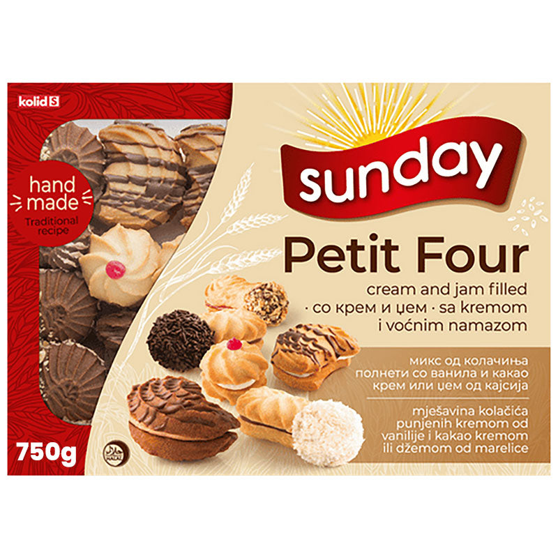 SUNDAY Petit Four Mix 750g / 26.46oz