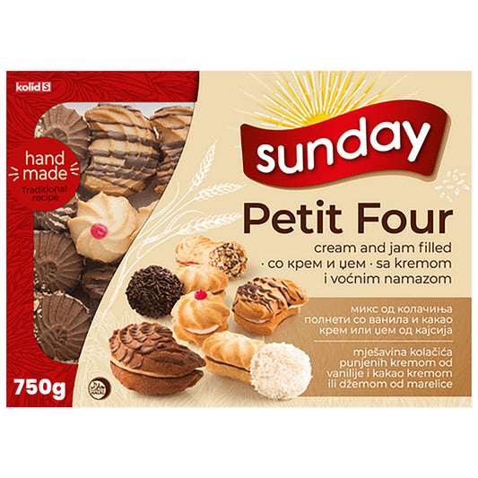 SUNDAY Petit Four Mix 750g / 26.46oz