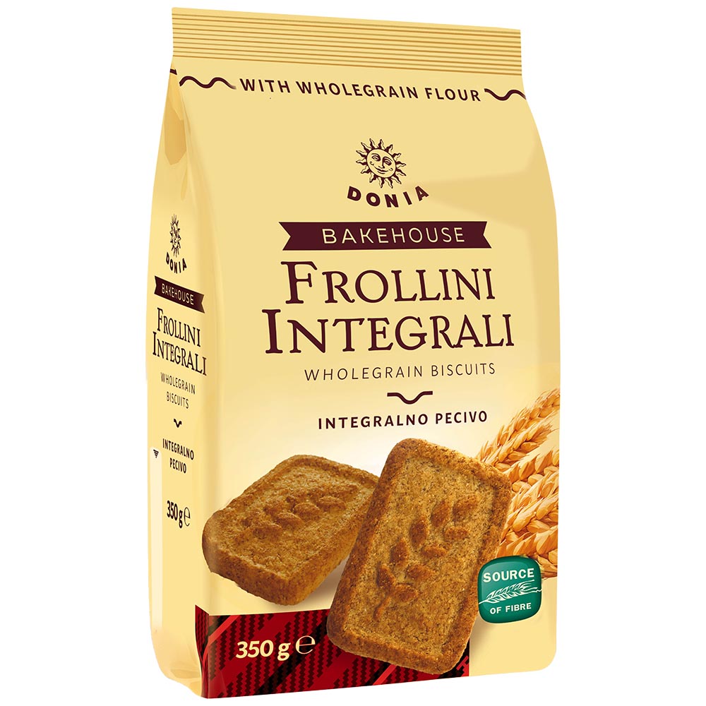 DONIA Bakehouse Frollini Integrali - Wholegrain Bicuits 350g/12.3oz