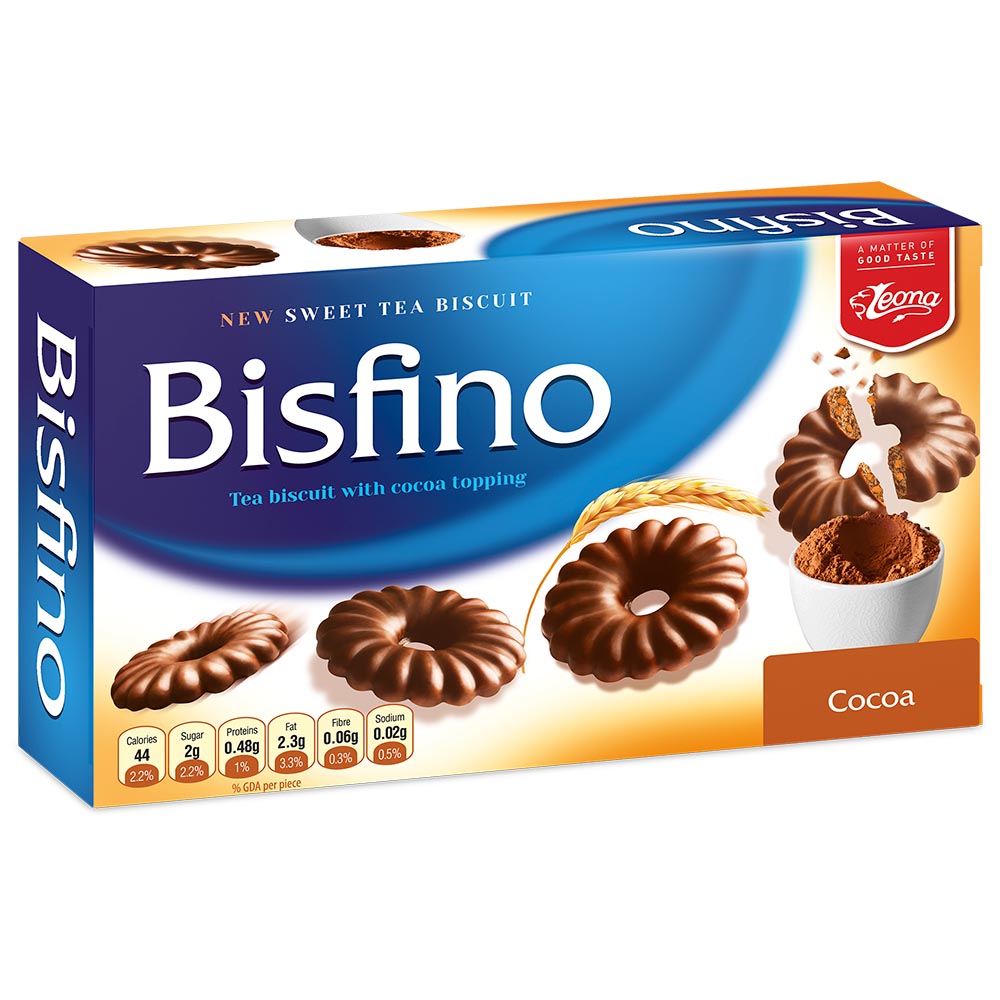 LEONA Bisfino Biscuit Cocoa 130g