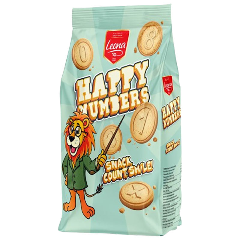 LEONA Happy Numbers - Kid's Biscuits 200g