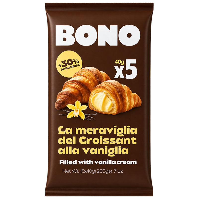 BONO Croissant with Vanilla Filling 200g / 7oz