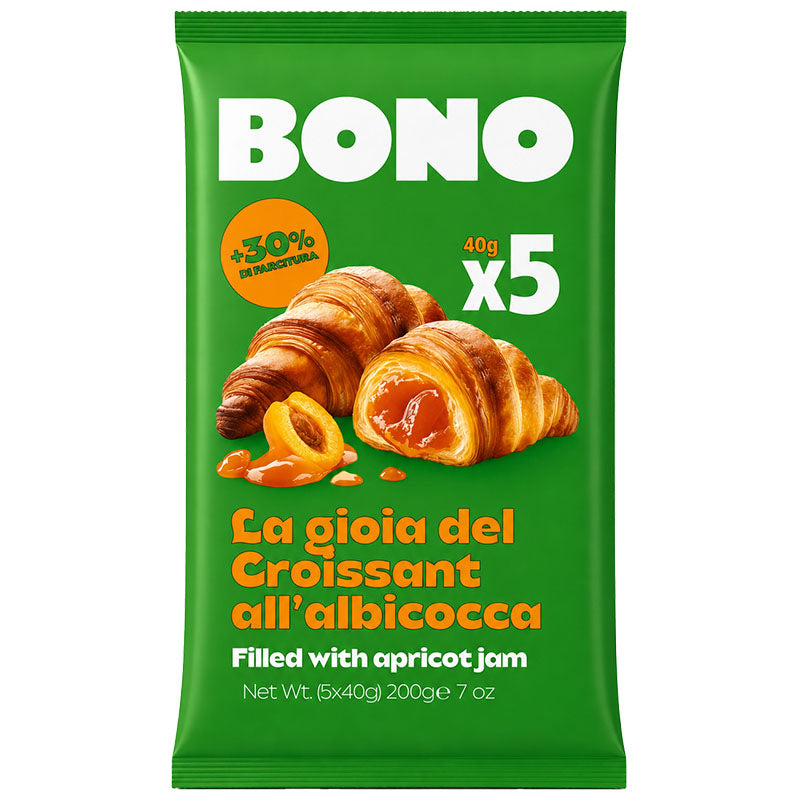 BONO Croissant with Apricot Filling 200g / 7oz