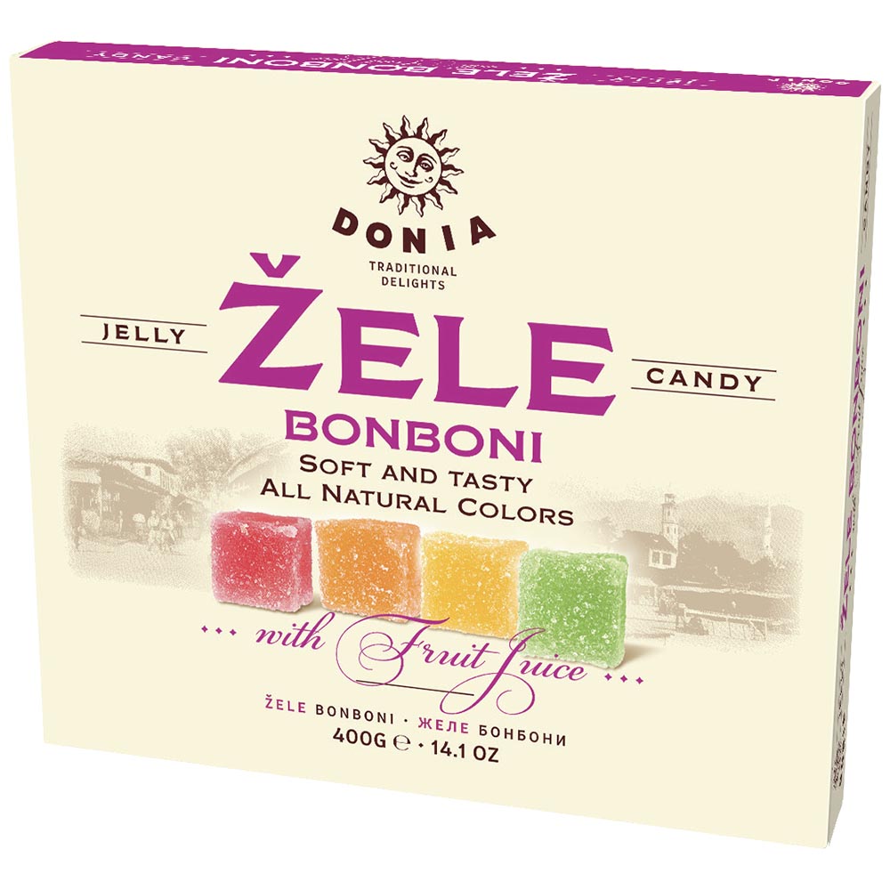 DONIA Jelly Candy - Zele Bonboni 400g / 14.1oz