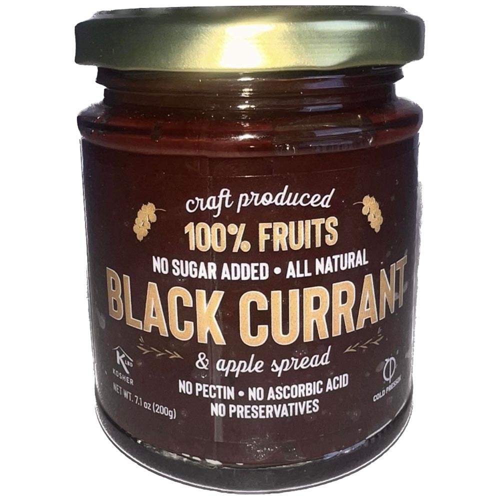 COLD PRESSOK Black Currant - 100% Fruit Spread 200g / 7.1oz