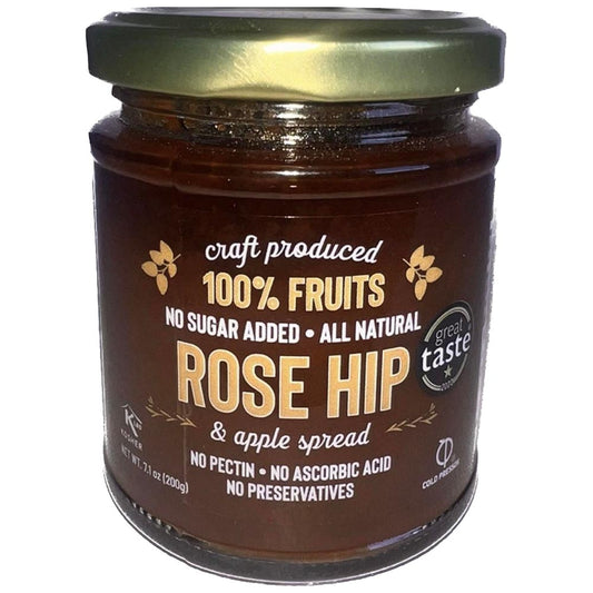 COLD PRESSOK Rose Hip - 100% Fruit Spread 200g / 7.1oz