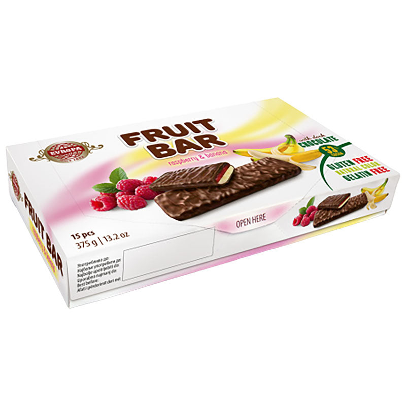 EVROPA Fruit Bar Raspberry & Banana 375g / 13.23oz