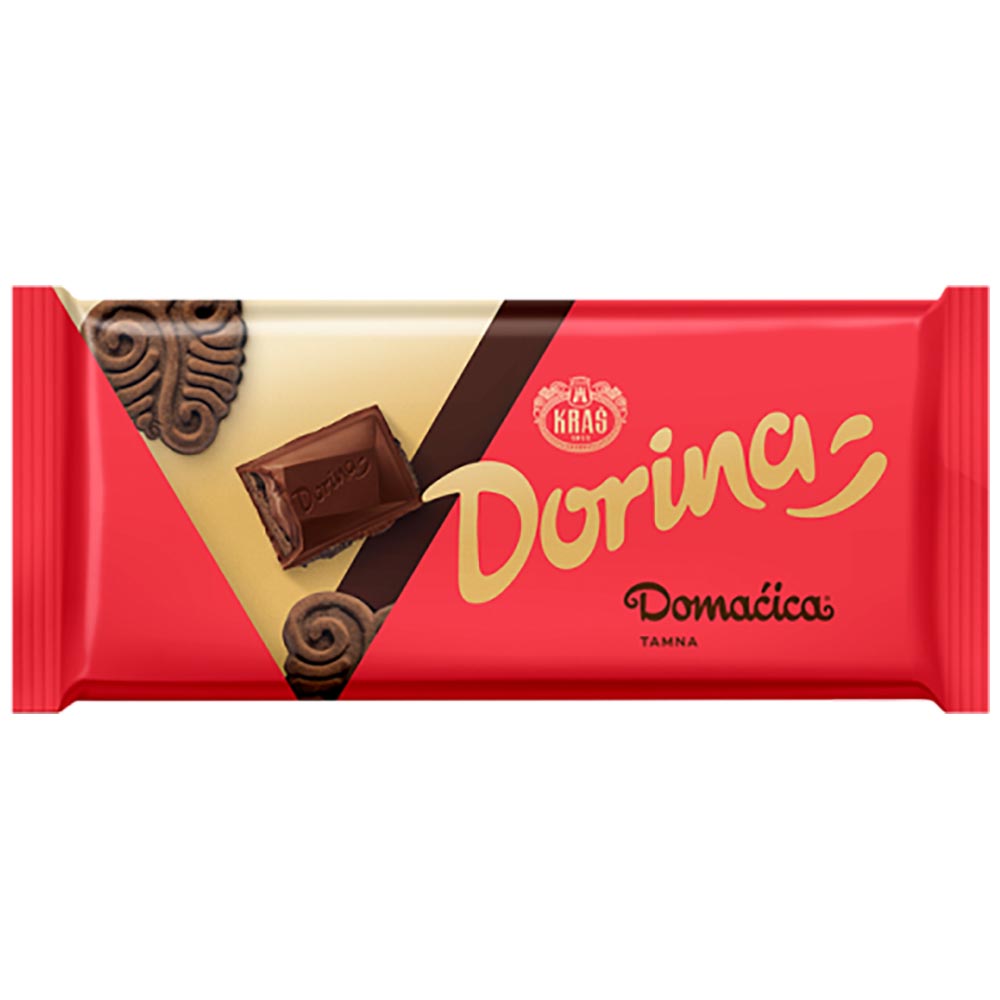 KRAS Dorina DARK Chocolate Domacica 105g