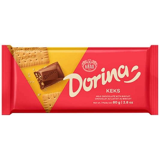 KRAS Dorina Biscuit Filled Chocolate 80g