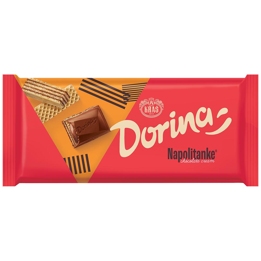 KRAS Dorina Napolitanke Chocolate 100g