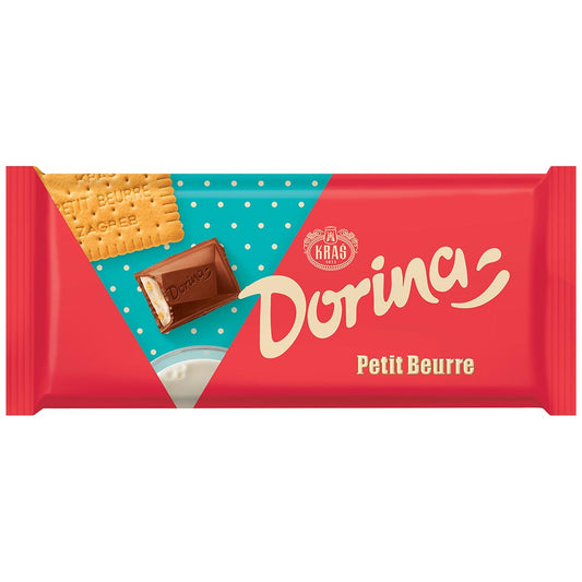 KRAS Dorina Petit Beurre and Milk Chocolate 105g