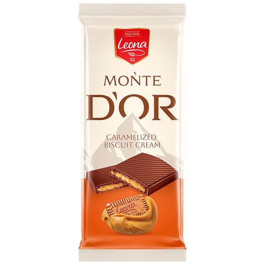 LEONA Monte d'or Caramelized Biscuit 90g