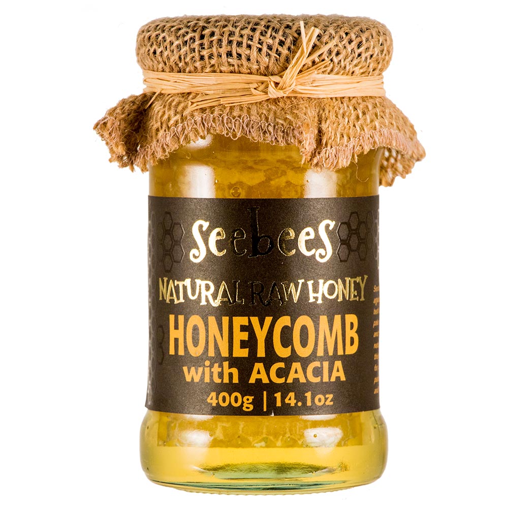 SEEBEES Acacia Honey w/ Comb (Sace u Medu) 400g