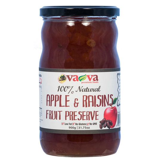 VA-VA Apple & Raisins Fruit Preserve 900g/31.75oz