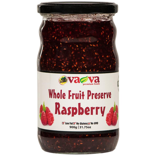 VA-VA Raspberry Whole Fruit Preserve 900g/31.75oz