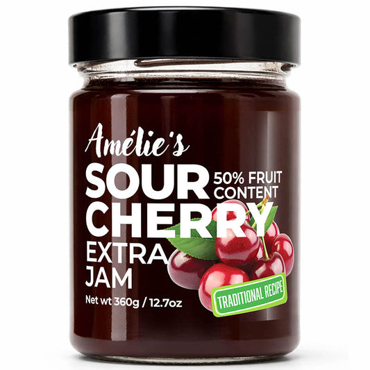 AMELIE'S Sour Cherry Jam 360g / 12.7oz