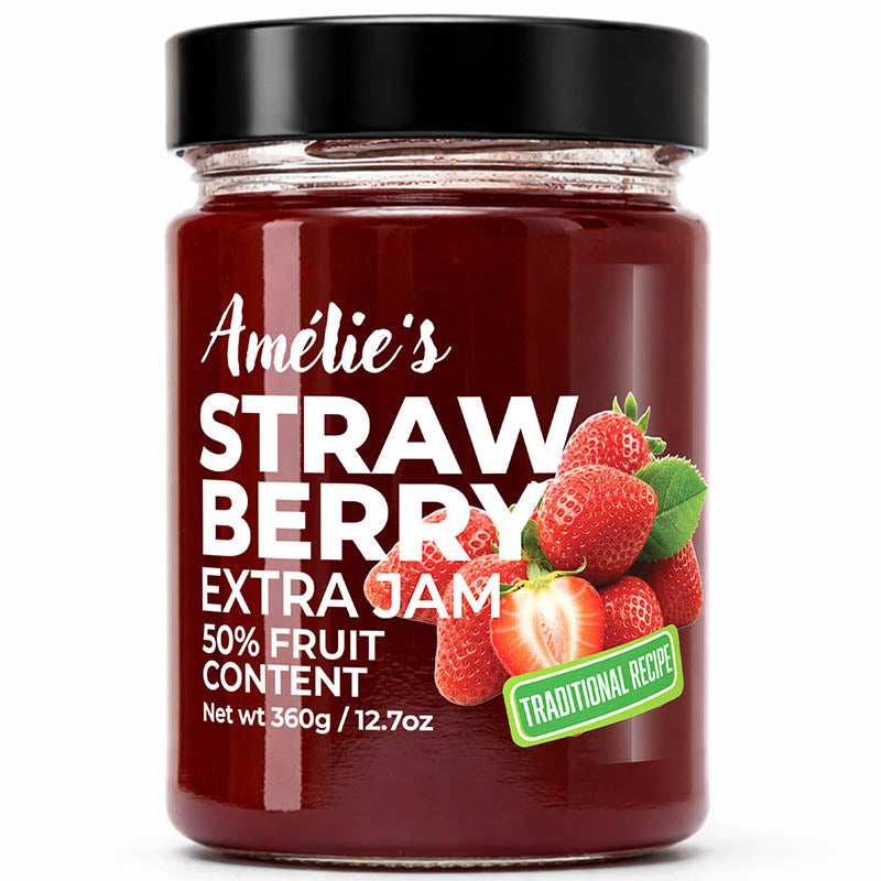 AMELIE'S Strawberry Jam 360g / 12.7oz