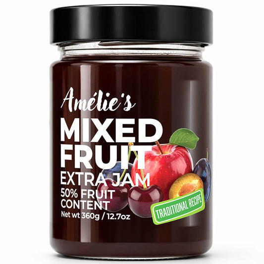AMELIE'S Mixed Fruit Jam 360g / 12.7oz