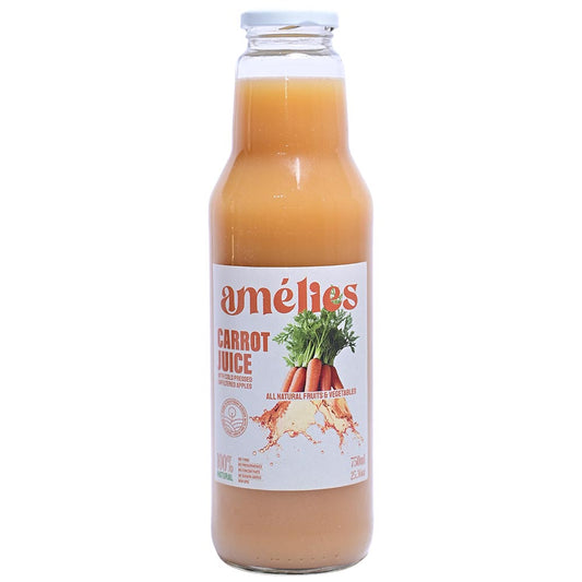 AMELIE'S Cloudy Apple & Carrot Juice 750ml