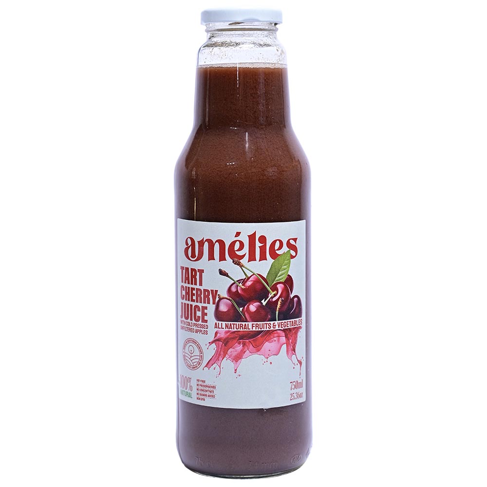 AMELIE'S Cloudy Apple & Tart Cherry Juice 750ml