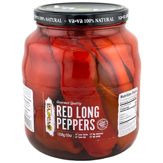 VA-VA Red Long Peppers 1550g/55oz