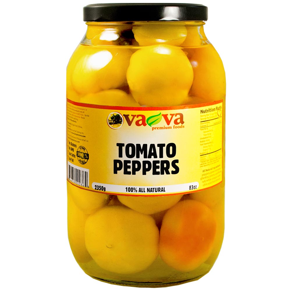 VA-VA Tomato Peppers Whole 2050g/72.3oz – FAST PAK