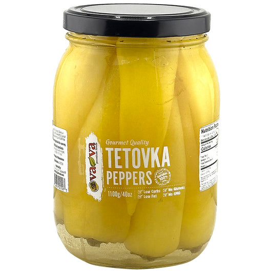 VA-VA Tetovka Long Banana Peppers 1100g/40oz