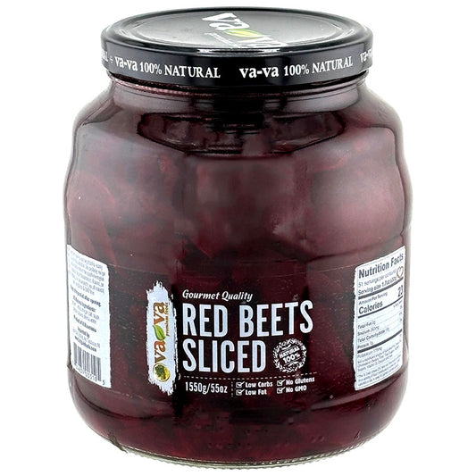 VA-VA Sliced Red Beets 1550g/55oz