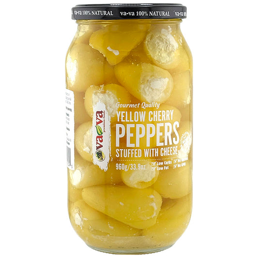 VA-VA Yellow Cherry Peppers with Cheese 960g/33.9oz