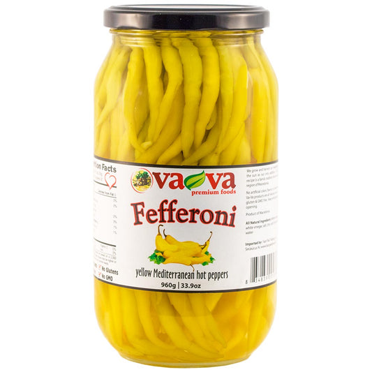 VA-VA Hot Yellow Fefferoni 960g/33.9oz