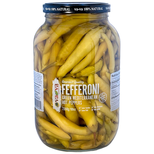 VA-VA Fefferoni Hot Peppers 2350g/88oz – FAST PAK