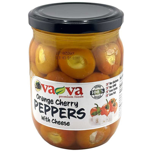 VA-VA Orange Cherry Peppers with Cheese 510g/19oz