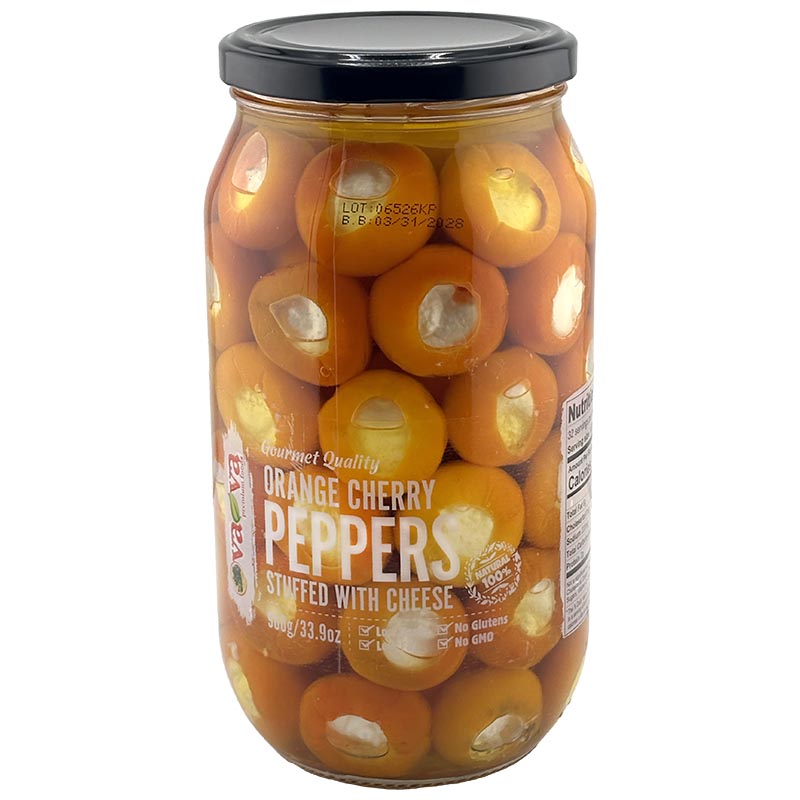VA-VA Orange Cherry Peppers with Cheese 960g/33.9oz