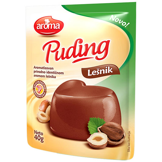 AROMA Pudding - Hazelnut 40g