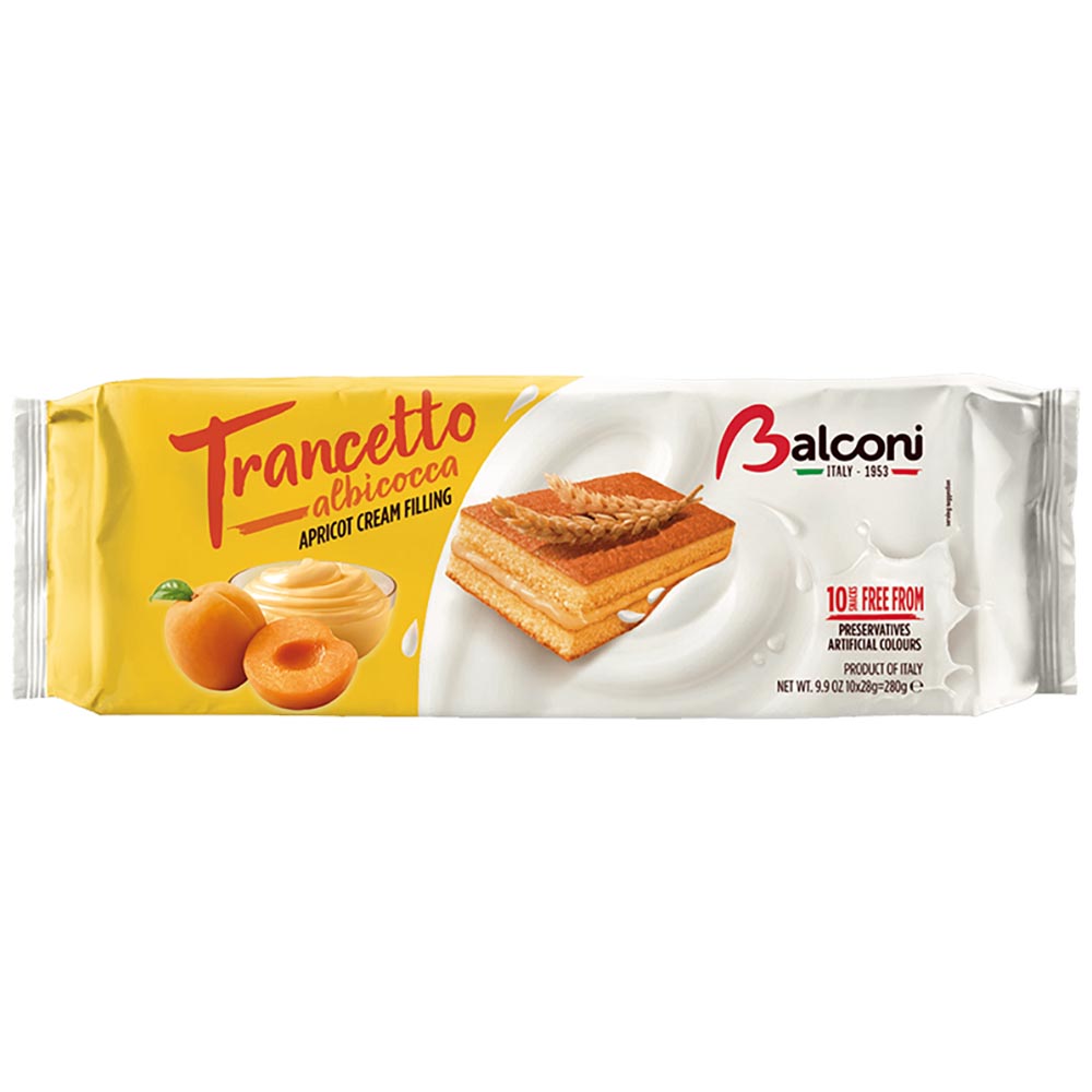 BALCONI Trancetto Albicocca Apricot 15x280g