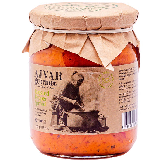 VA-VA GOURMET Home Made Ajvar Mild 495g/17.46oz x 12