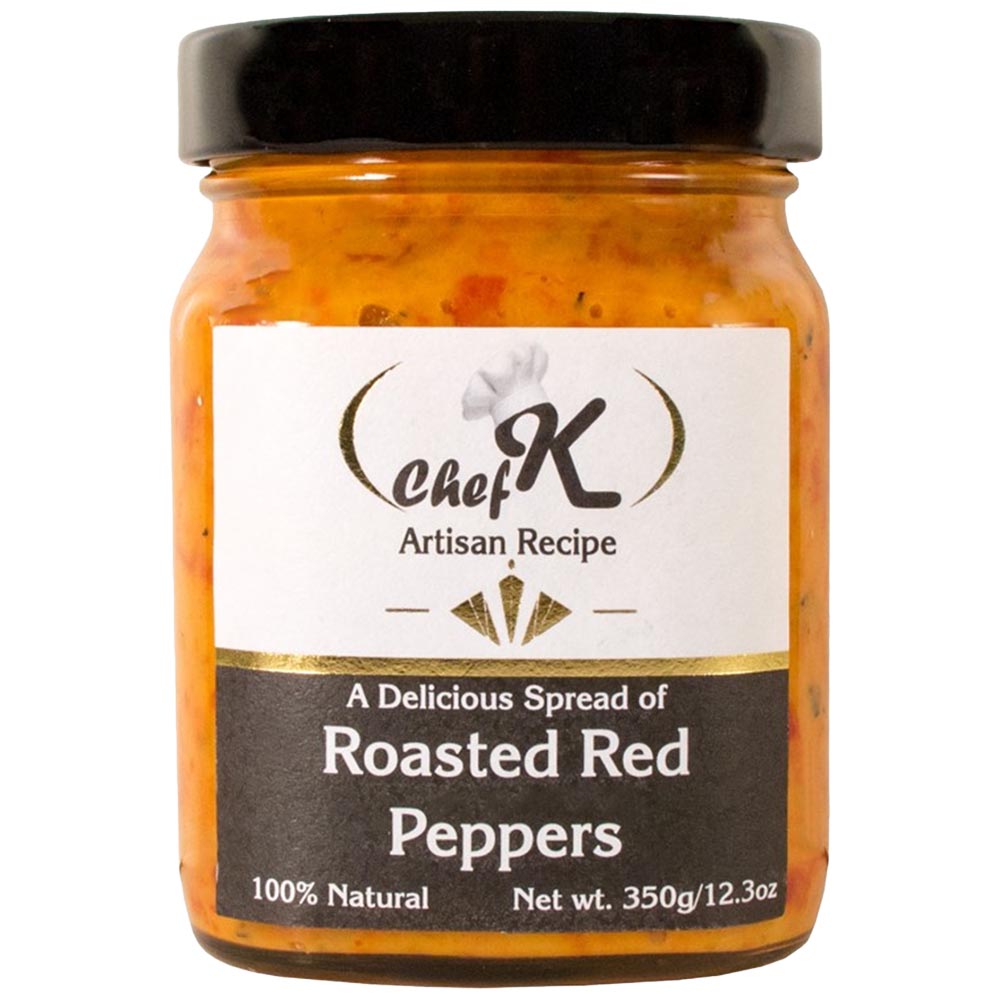 CHEF K Home Made Roasted Pepper Spread 350g/12.3oz