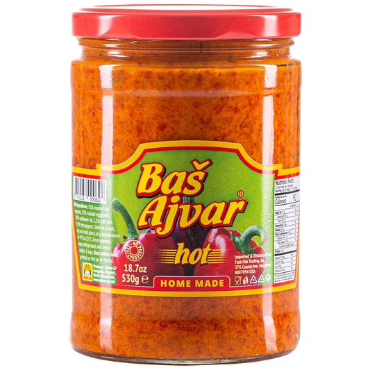 BASH Home Made Ajvar Hot 580g/20oz